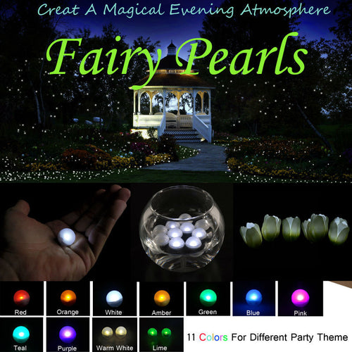 1200pcs*Floating Fairy pearls LED light for wedding party centerpieces home party decoration multicolor LED ball lamp for vase