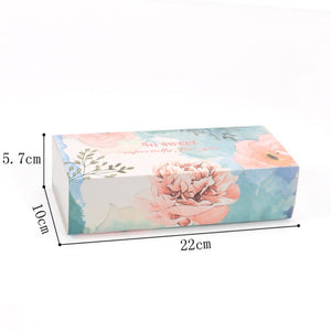 200 Pcs paper gift box for wedding Flower bridge kraft paper bag with handle Drawer cupcake box candy packaging sweet gift bag