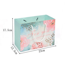 Load image into Gallery viewer, 200 Pcs paper gift box for wedding Flower bridge kraft paper bag with handle Drawer cupcake box candy packaging sweet gift bag