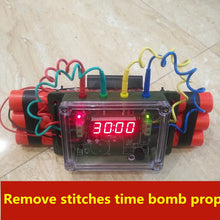 Load image into Gallery viewer, NEW escape room C4 timing bomb disposal disassembly Remove stitches Password disk  Jedi Survival Emit smoke bomb Expert props