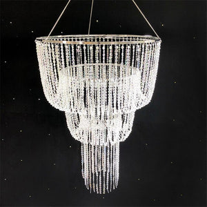 4pcs European wedding magic crystal chandelier hanging decoration Hotel lobby decoration Furniture ceiling decoration