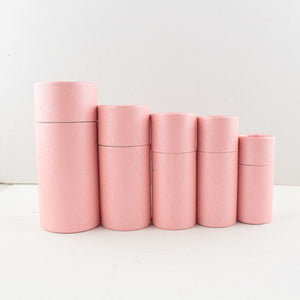 100x 10/20/30/50/100ml Oil bottle packaging box kraft paper tube packing box dropper bottle round cardboard Lipstick Perfume box