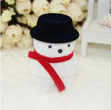 Load image into Gallery viewer, Free shipping  snowman shaped party favor boxes for bride shower  ,60 pcs/lot , SDB71