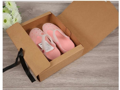 31*25.5*8cm 15pcs Natural Kraft Paper Wedding gift Boxes Brown Paper white large clothing packaging box