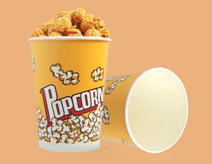 32 Ounce Disposable Popcorn Bucket Barrel Paper Cups for Popcorn DHL&FEDEX Free Shipping SN615