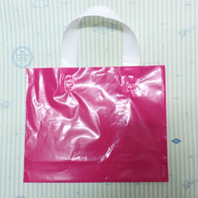 Load image into Gallery viewer, custom print logo gift plastic bag,handle packaging bag/shopping bags for clothing