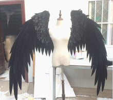 Load image into Gallery viewer, wedding shooting props Cosplay photography game costume Angel demon wing cartoon feather angel wings for Fashion show Displays